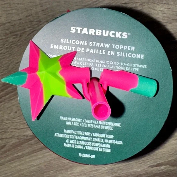 🌲 NEW Starbucks Limited Edition Holiday Tumbler w/Silicone Straw Topper SOLD OUT - Picture 11 of 15